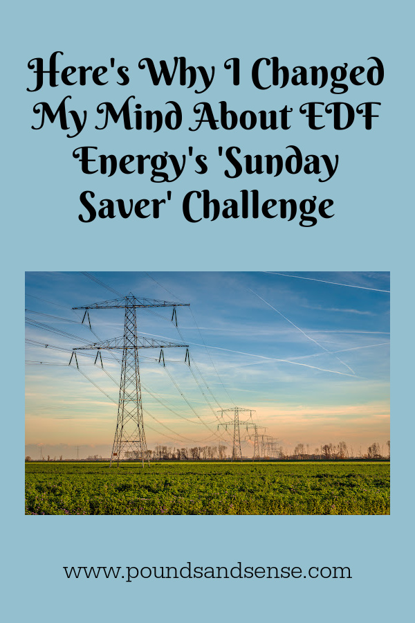 EDF Sunday Saver Challenge