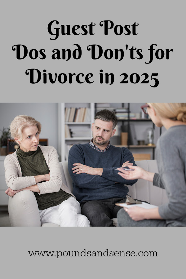 Dos and don'ts for divorce